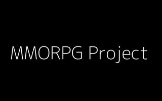 Fantasy MMORPG Project ポスター