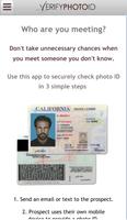 Verify Photo ID - Real Estate Affiche