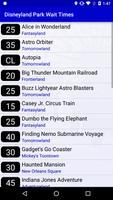 Poster Wait Times for Disneyland