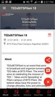 TEDxBITS Pilani ảnh chụp màn hình 1