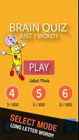 Brain Quiz - Just 1 Word! تصوير الشاشة 1