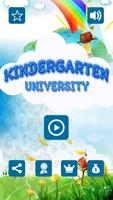 Kindergarten kids University plakat