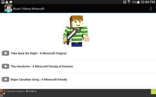Music Videos in Minecraft capture d'écran 1