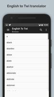 English To Twi ảnh chụp màn hình 1