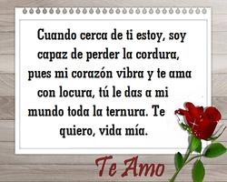 💌 Versos de amor con imagenes Affiche