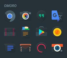 Omoro - Icon Pack capture d'écran 2