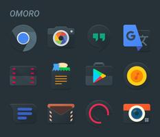 Omoro - Icon Pack скриншот 2