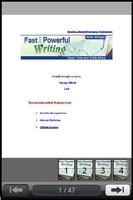 Fast&Powerful Writing Preview постер