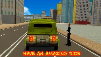 City Rickshaw Driving Sim imagem de tela 3