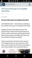Los Angeles Auto Show 2015 capture d'écran 2