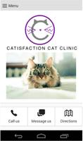 Catisfaction Cat Clinic الملصق