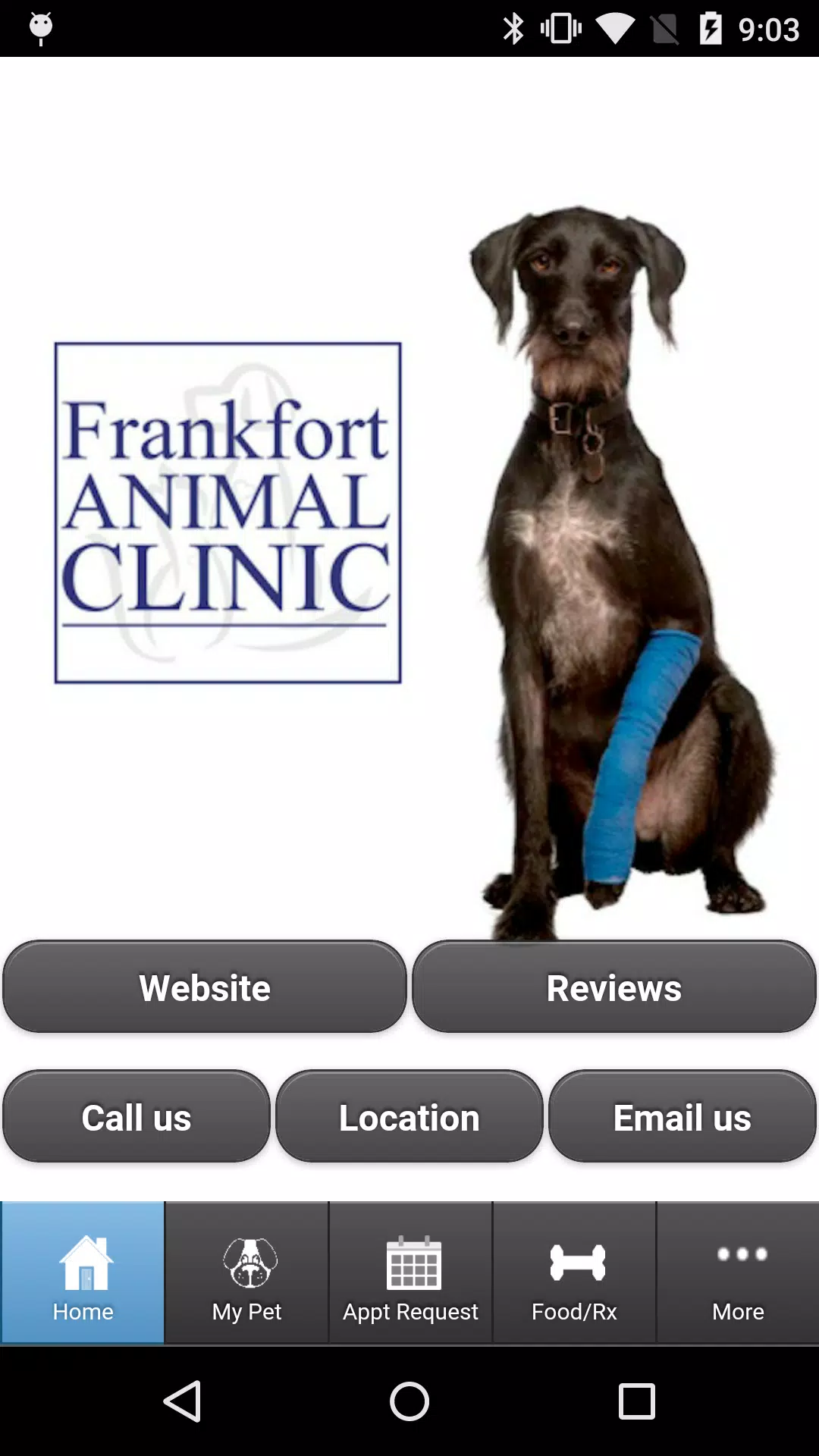 Frankfort Animal Clinic APK voor Android Download Frankfort Animal Clinic APK voor Android Download