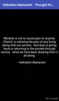 Vethathiri Maharishi - Thought for the Day screenshot 1