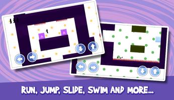 Vexman Parkour - Stickman Run 2 imagem de tela 1