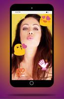 Emoji snap Camera Affiche