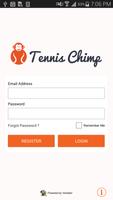 Tennis Chimp Cartaz