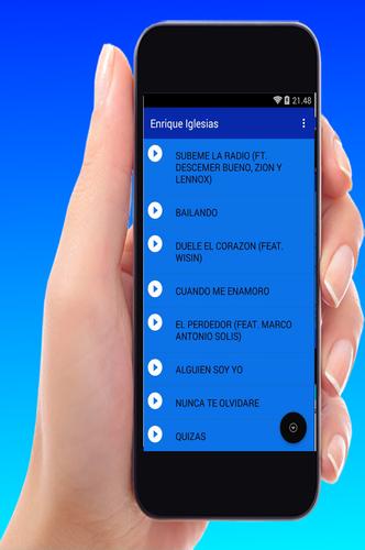 Download ENRIQUE IGLESIAS - SUBEME LA RADIO latest 1.0 Android APK