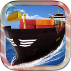 Cargo Ship Simulator 3D Game ícone