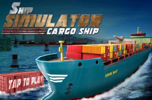 Cargo Ship Simulator 3D Game Cartaz