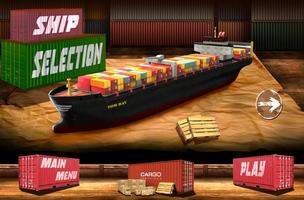 Cargo Ship Simulator 3D Game imagem de tela 1