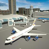 Flight Simulator Airplane 3D आइकन