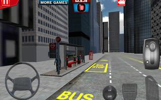 London city bus driving 3D capture d'écran 2