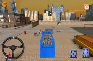Recycle Dump Truck Simulation اسکرین شاٹ 2