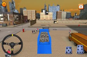 Recycle Dump Truck Simulation screenshot 2