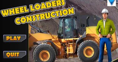 Wheel Loader Construction Game پوسٹر