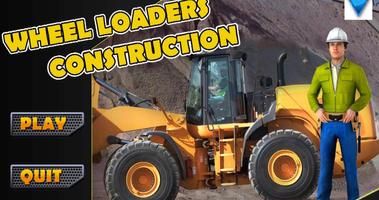 Wheel Loader Construction Game plakat