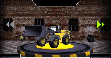 Wheel Loader Construction Game اسکرین شاٹ 1