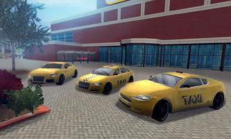 Moderne Taxi Schul Parken 3D Screenshot 3