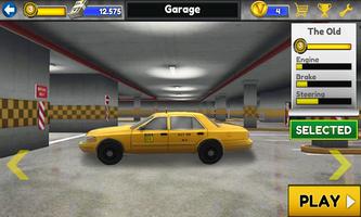 Moderne Taxi Ecole Parking 3D capture d'écran 1