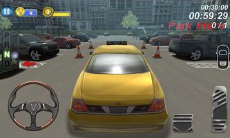Moderne Taxi Ecole Parking 3D capture d'écran 2