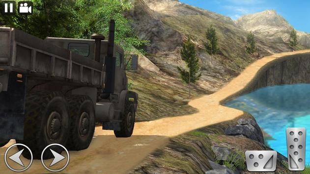 Off Road Cargo Truck Driver poster