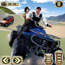 Offroad ATV Quad Bike: US Police Transporter Game APK