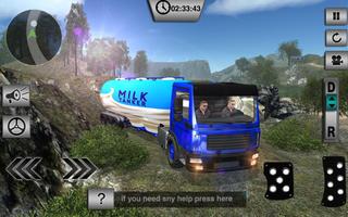 Offroad Milk Tanker Transport 스크린샷 1