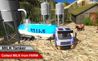 Offroad Milk Tanker Transport 스크린샷 2