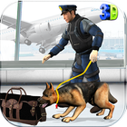 Police Dog Airport Crime City biểu tượng
