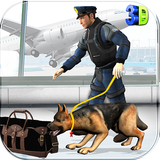 Police Dog aéroport criminalit icône