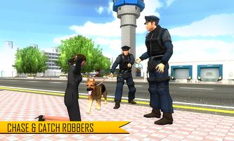 Police Dog Airport Crime City ảnh chụp màn hình 1