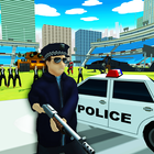 San Andreas Cop Angry 3D Ville icône