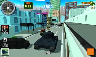 San Andreas Cop irritado 3D imagem de tela 1