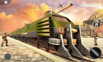 Army Train Shooter: Train Game poster