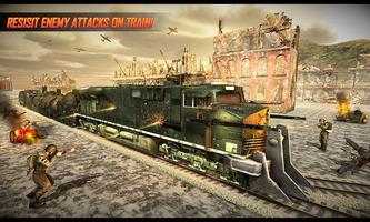 2 Schermata Army Train Shooter: Train Game