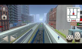 Big car transport truck 3D poster