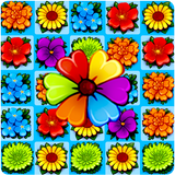 Flower Blossom Jam - A Match 3 آئیکن