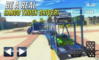 Car Cargo Transport Driver 3D capture d'écran 1