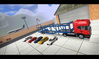 Cargo Plane Car transporter 3D স্ক্রিনশট 2