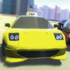 3D City Taxi driver simulation